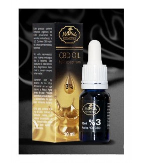 Aceite CBD 3% Mr. Hide Cosmetics®